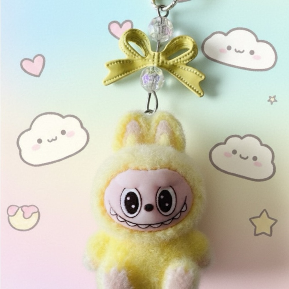 Mini micro Labubu Keychains - Picture 3 of 10